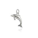 WOW Silver Leaping DOLPHIN CHARM Fish sea *