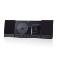 iLive CD and Radio Home Music System with Docking and Recharging Station for iPod (Black)