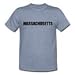 MASSACHUSETTS - State-series - Heather Grey or White T-shirt