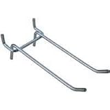 Double Straight Pegboard Hook, 4