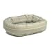 Bowsers Donut Dog Bed Diamond Microvelvet Collection (Size=Medium,Color=Seagrass)