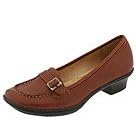 Buy Softspots Safia | Ladies Slip-on Dress Shoes Teak Leather by softspots