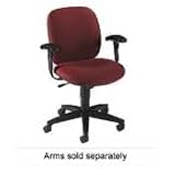 ComforTask Swivel/Tilt Task Chair- Black
