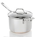 Emerilware by All-Clad Stainless Steel 3-Quart Saucepan with Lid