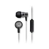 iFrogz EP-TP-MIC-SLV Transport EarBuds with Mic - Retail Packaging - Silver