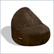 Elite Products Deluxe Cord Sitsational 2 Seater Bean Bag Chair in Chocolate