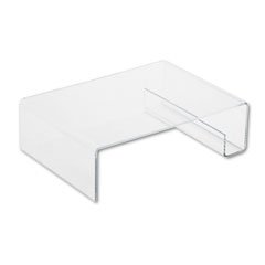 External hard drive:Safco Acrylic Printer Stand - Printer stand - clear
