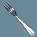 Hightower Flatware, Dinner Fork, 3-tine 8'' 1 Dozen per case, 12/BOX