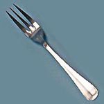 Next Day Gourmet Hightower Flatware, Dinner Fork, 3-tine 8