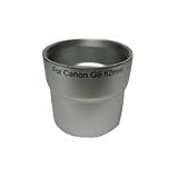Adorama Metal 52mm Conversion Lens Adapter for the Canon Powershot G6 Digital Camera.