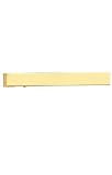 14K Plain Tie Bar