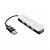 �o�b�t�@���[�R�N���T�v���C Arvel USB2.0�Ή�4�|�[�g�n�u �o�X�p���[ �z���C�g H431WH