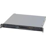 Supermicro SuperServer LGA1155 Xeon 1U Server Barebone System, Black SYS-5017C-MF