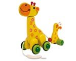 Giraffe Friends Pull Toy