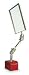 Westward 1VTZ1 Inspection Mirror, 11 1/2 In L, Oblong