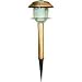 Boston Harbor Ss/Copper Solar Light Set 2Pk ESL-02-4-2