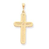 10k Cross Pendant