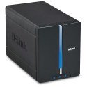 D-Link DNS321 2-Bay 2 3.5-Inch Bays, SATA, RAID 0/1, Gigabit Ethernet Port Network Storage Enclosure - DNS-321