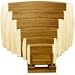 Joyce Chen Products #34-0002 6x9x3/4 Cutting Board