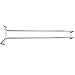 Glass Hanger Rack - Chrome - 9 3/4"L