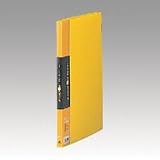 クリアーファイル・リサイクルA4判タテ型(20ポケット)【黄】 132Rの画像