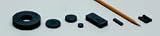 Ceramic Disk Permanent Magnets, package of 50, 1/2 dia x 0.187 thick