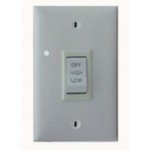 Attic Fan Control W/Plate - Ll Building Products Part #BWS2