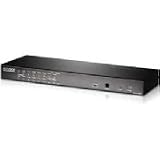 16-PORT KVM with adapter Cables