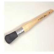 Ateco Round Pastry Brush with Black Bristles, 1 1 16 Inch Diameter by 