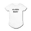 ALASKA BABY - State-series - White, Blue or Pink Onesie / Baby T-shirt