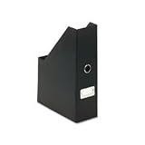 Snap-n-store magazine file, 3-1/2w x 9-1/4 x 14h, black