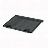 Mesh Laptop/Notebook Stand, 10' x 12-2/5' x 1-2/5', Black Category: Laptop Stands