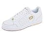 Ecko Unltd Kolb | Men's Shoes White Leather/Gold Trim