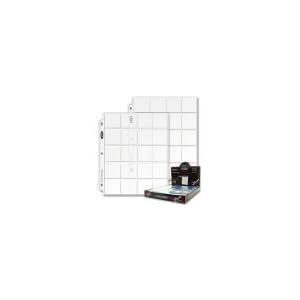 BCW Pro 20-Pocket Page (100 Ct. Box) - Coin Storage - Collecting Supplies by 