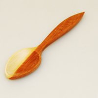 Juniper Wood Products - Wooden Dessert Spoon