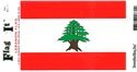 Vinyl Decal- Lebanon Flag Sticker