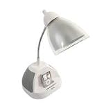 iHome 1 Light Silver iPod Desk Lamp with iPod Dock - iHL20-Silver
