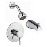 Grohe 35 009 000 Concetto Shower/Tub Combination, StarLight Chrome