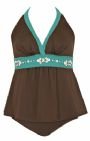 Beadwork Two Piece Plus Size Halter Tankini Swimsuit by Liz Claiborne Plus Size Swimsuits Plus Size Swimsuits - Buy Beadwork Two Piece Plus Size Halter Tankini Swimsuit by Liz Claiborne Plus Size Swimsuits Plus Size Swimsuits - Purchase Beadwork Two Piece Plus Size Halter Tankini Swimsuit by Liz Claiborne Plus Size Swimsuits Plus Size Swimsuits (Liz Claiborne&reg;, Liz Claiborne&reg; Swimsuits, Liz Claiborne&reg; Womens Swimsuits, Apparel, Departments, Women, Swimwear, Womens Swimsuit)