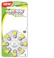 Rayovac Mercury Free Proline Advanced Size 10 Hearing Aid Batteries, Total of 48 Batteries