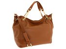 MICHAEL Michael Kors Jet Set Medium Gather Shoulder Tote Handbags - Brown