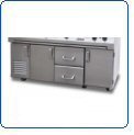 Solaire 56 Inch Infrared Gas Grill On Refrigerated Cart NG