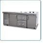 Solaire 56 Inch Infrared Gas Grill On Refrigerated Cart NG