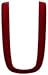 Red Faceplate Front Panel For Sanyo MM-8300