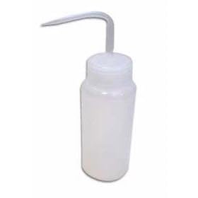 Standard Translucent-White Wash Bottle 500ml/16oz Measuring 6-3/4" Tall