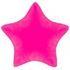12 Mylar/Foil Balloons Lot Wedding/Party- Stars - 20" - Hot Pink