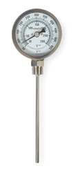 Industrial Grade 1NGB6 Thermometer, Dial Size 3 In, 50 to 550 F