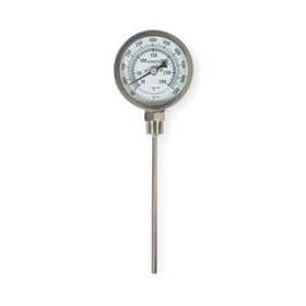 Industrial Grade 1NGB4 Thermometer, Dial Size 3 In, 50 to 550 F