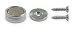 Industrial Grade 2VAF9 Magnetic Latch Set, Neodymium, 6 Lb