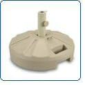Free-Standing Umbrella Base - Beige by Umbrella Bases